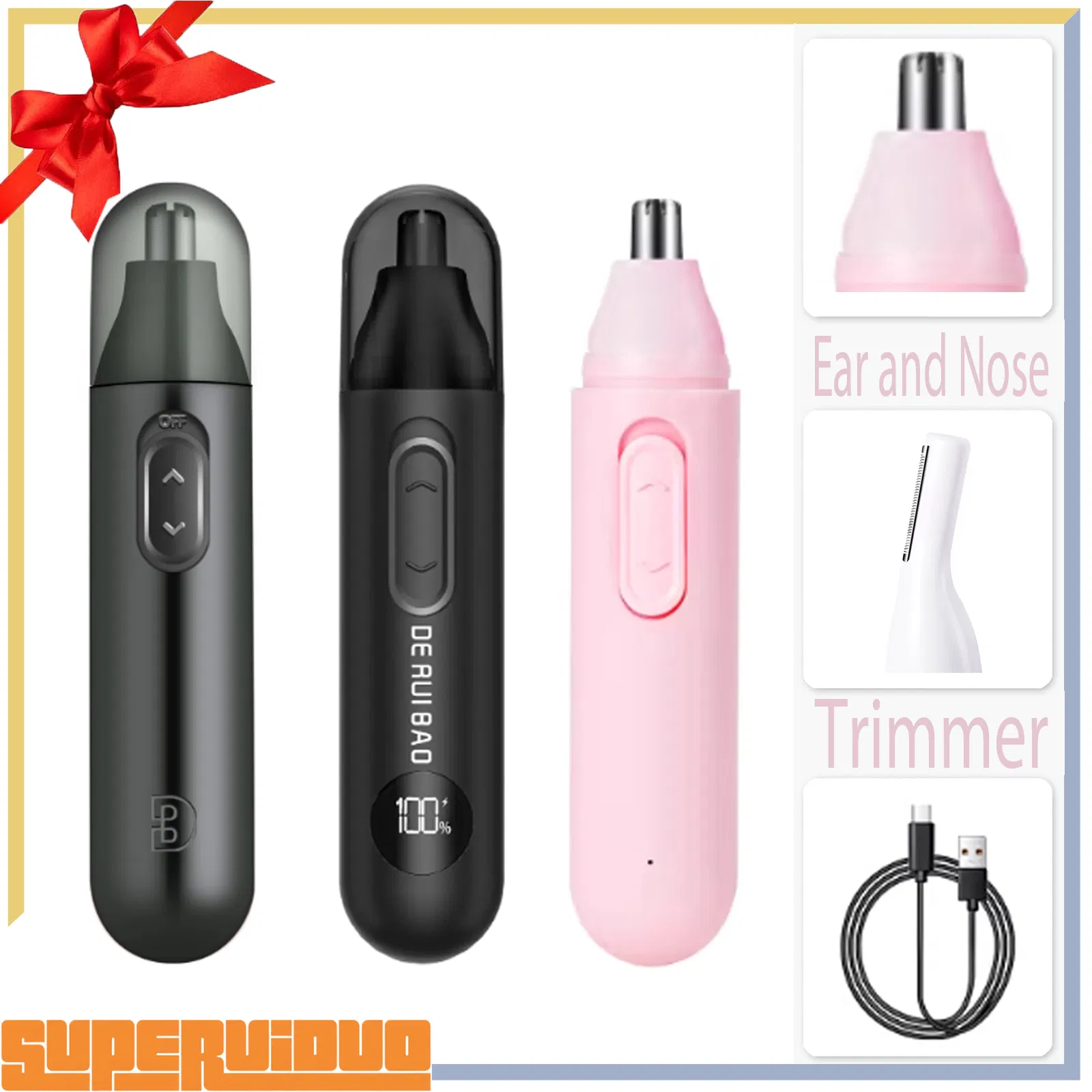 Eco-Friendly Sustainable Housing Personal Nose Hair Trimmer