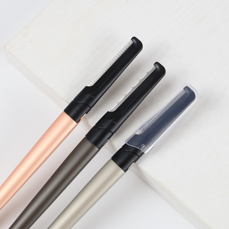 Premium Metal Dermaplaning Tool for Women - Facial Fuzz Trimmer