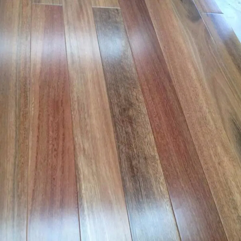 Household/Commercial Solid Spotted Gum Hardwood Flooring with Squre Edges