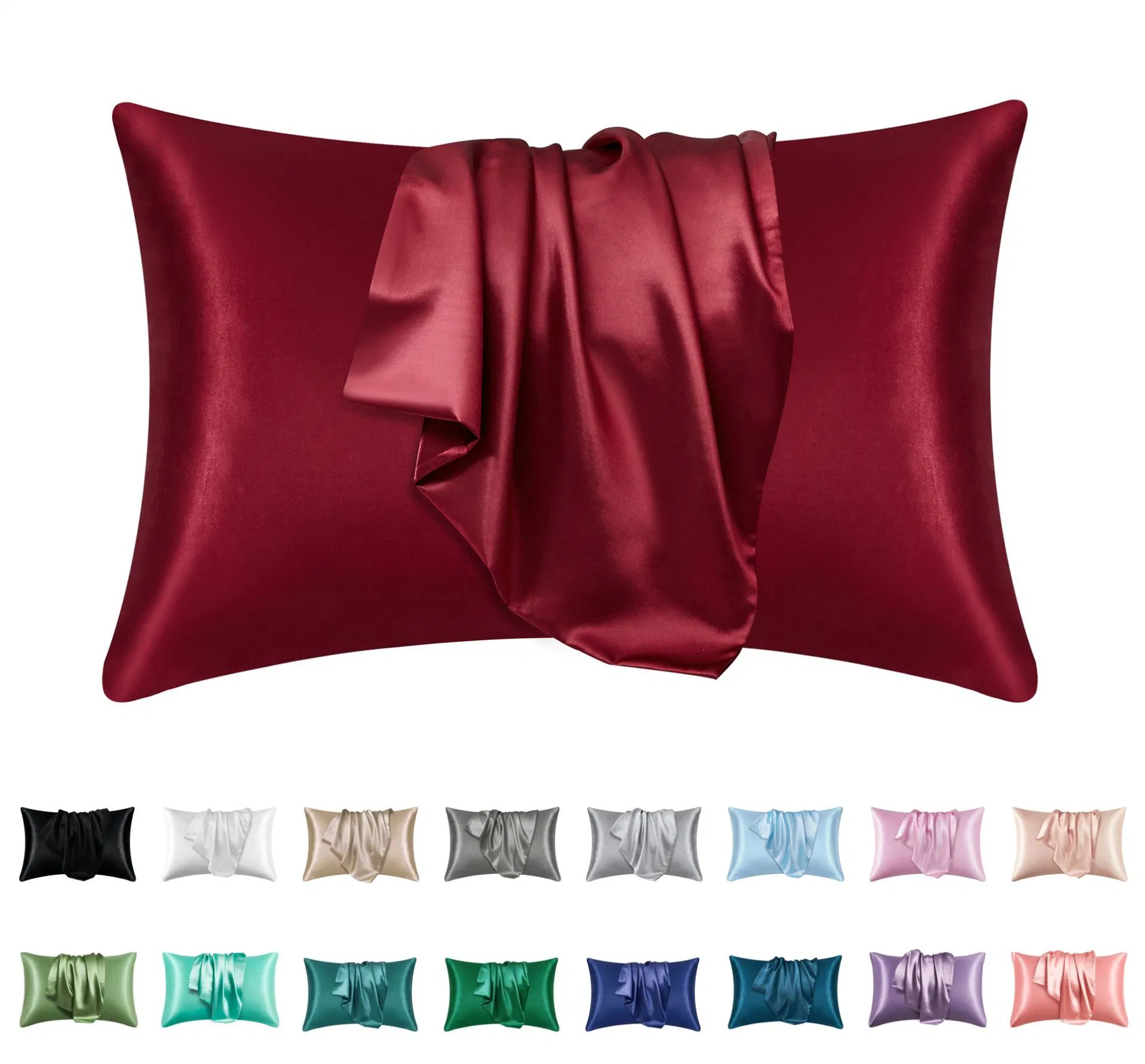 Envelope Style Pillow Cover 22mm 100% Silk Pillowcase