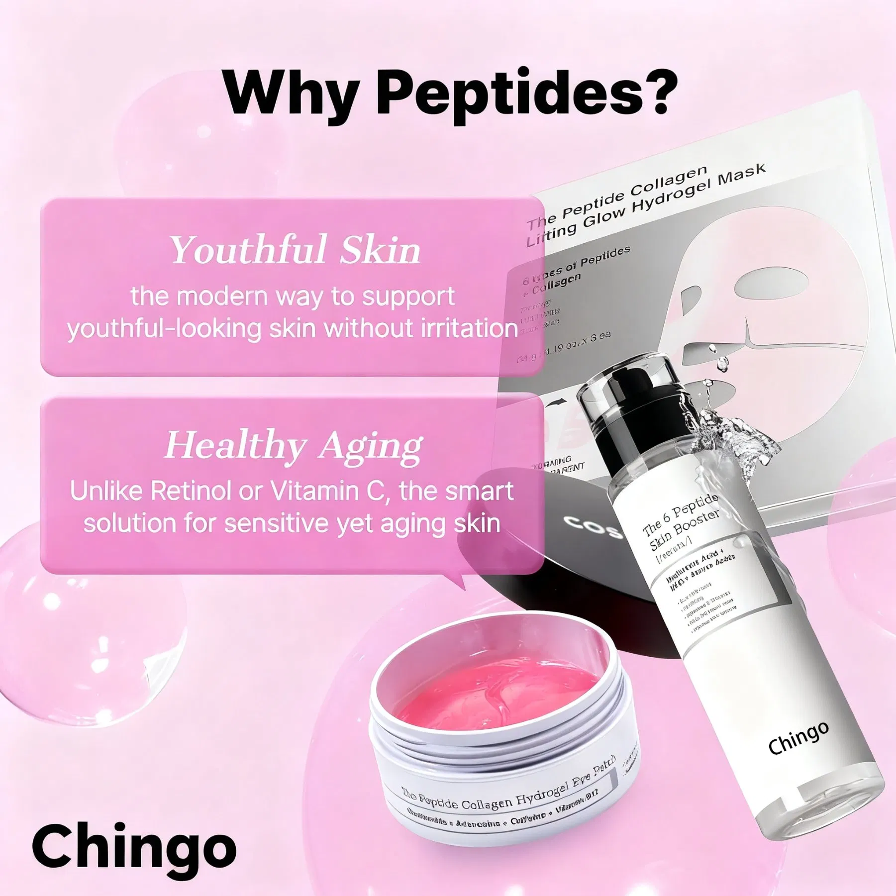 Hyaluronic Acid Eye Treatment Deep Moisture for Smooth Under Eyemask