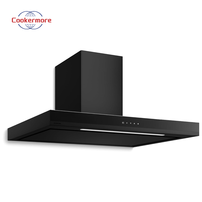 Slim Design Touch Panel T-Shape Stainless Steel Kitchen Appliances Range Hood