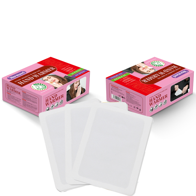 Natural Ingredients Non-Woven Fabric Comfortable Easy to Use Self Heating Hand Warmer