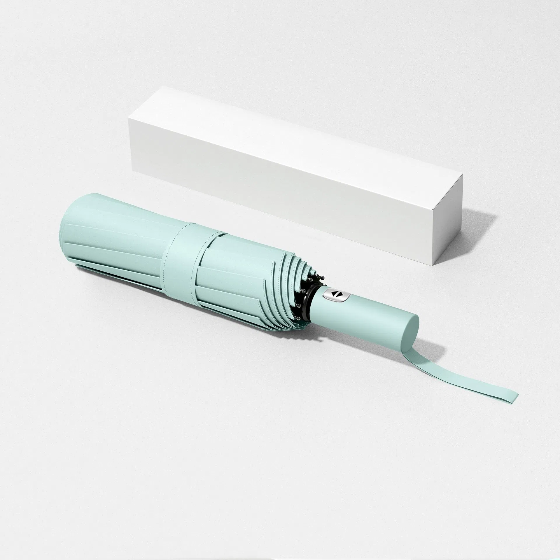 Складной зонт с логотипом, автоматический, оптом