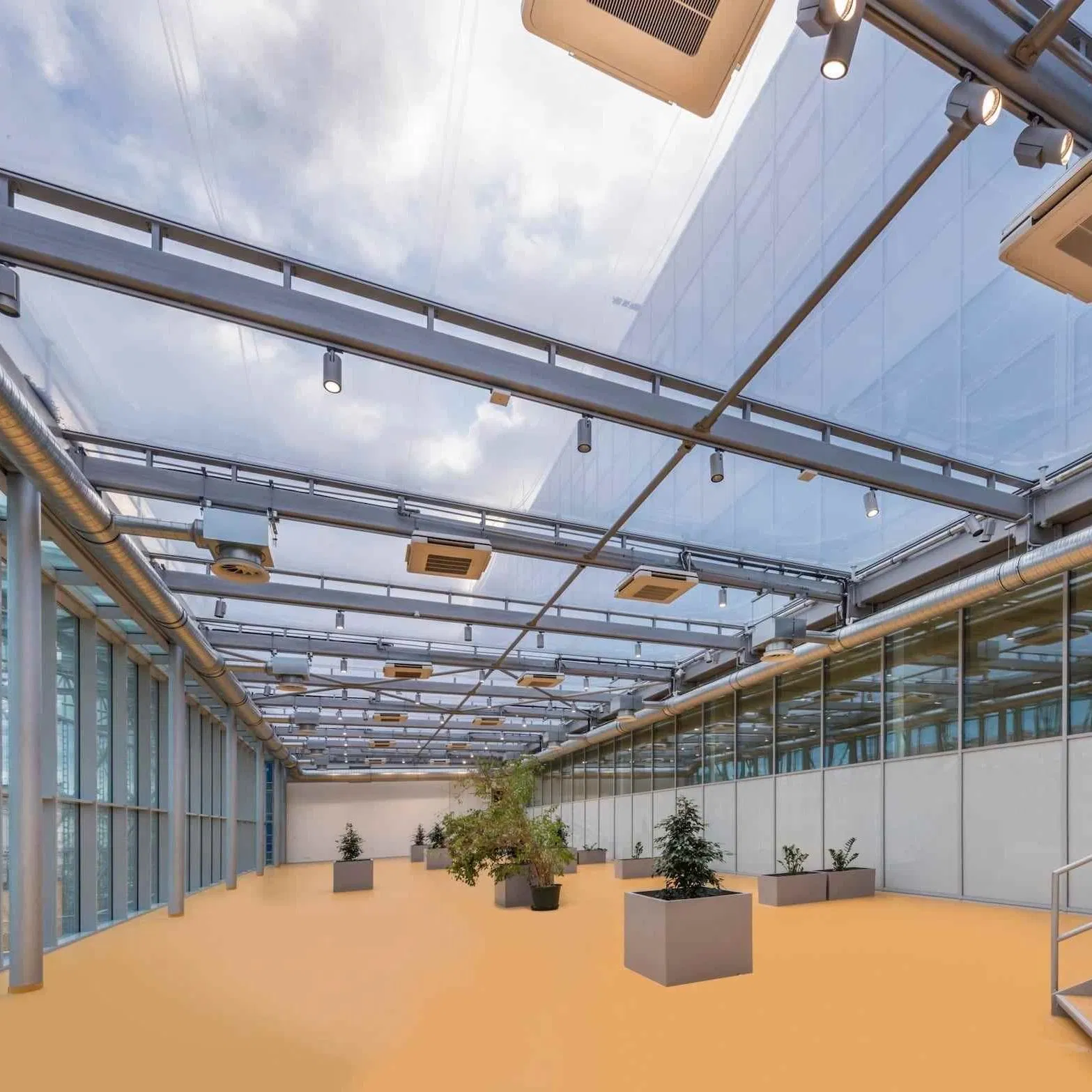 Gasification Membrane for Stadium / Tennis Court/Ice Hockey Hall