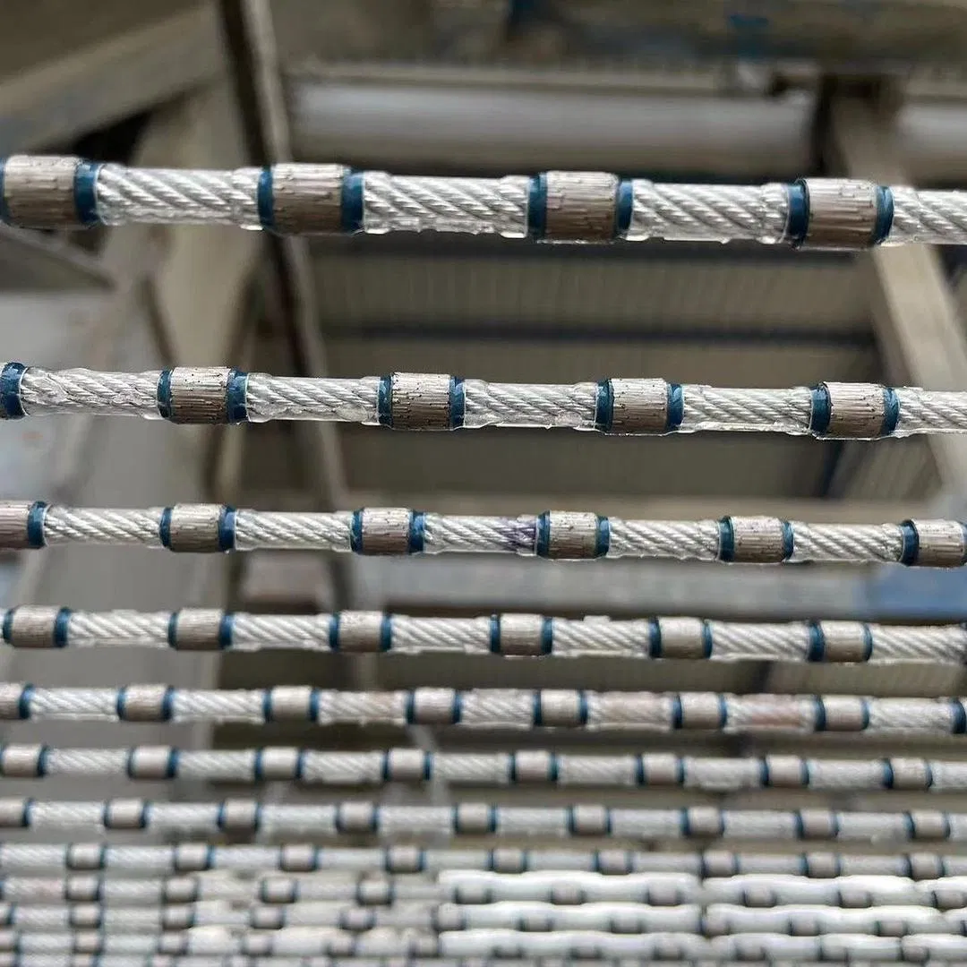 Stable Performance Diamond Wire Saw Rope for Marble Mining
