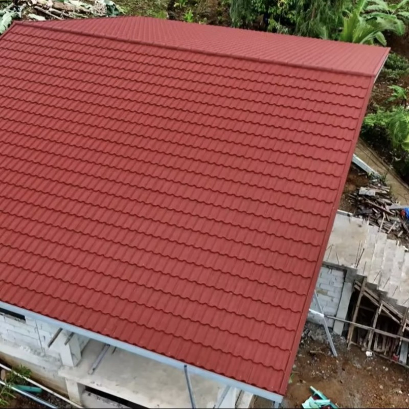 Durable Stone Coated Roofing Sheets for Building Construction