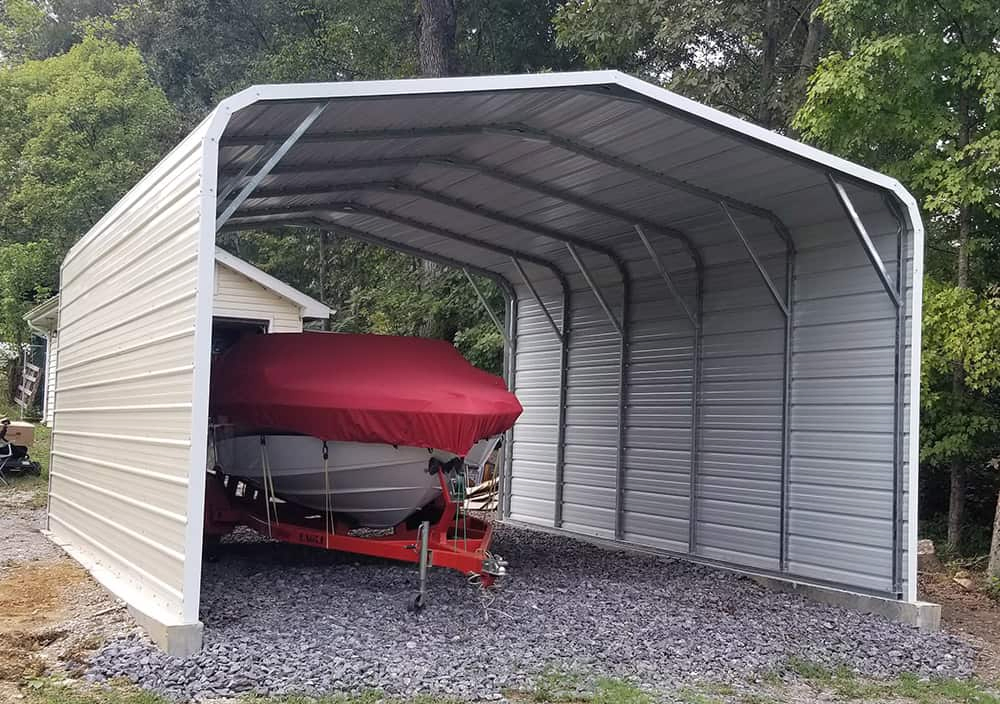 China Foldable Prefabricated Container Prefab Steel Garage Carport