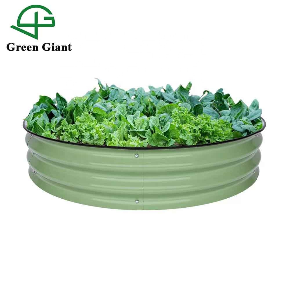 Грядка оцинкованная модульная 20 см для огорода