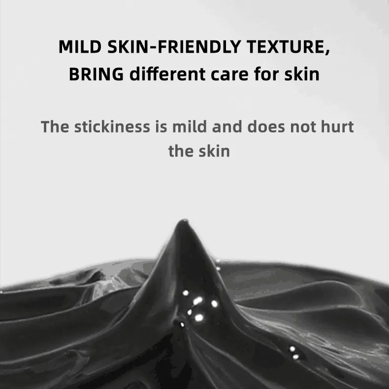 Natural Bamboo Charcoal Nose Mask Mud Remove Blackhead Donkey Milk Mask Clay