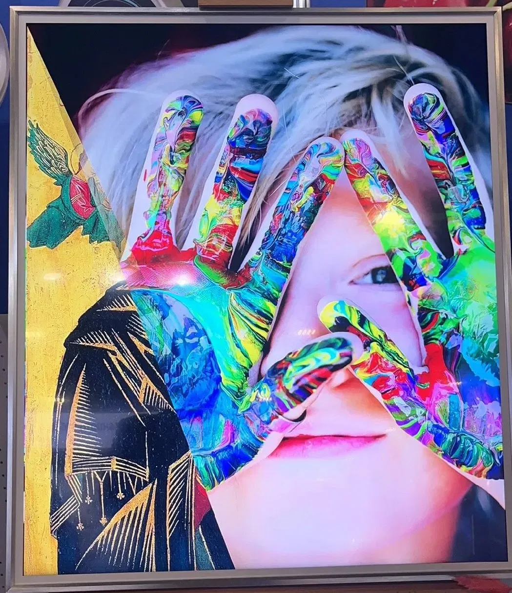 Custom 10-60 Inch Qled Ultra Thin Digital Photo Frame Square LCD Monitor Art Exhibition Display Like a Real Picture