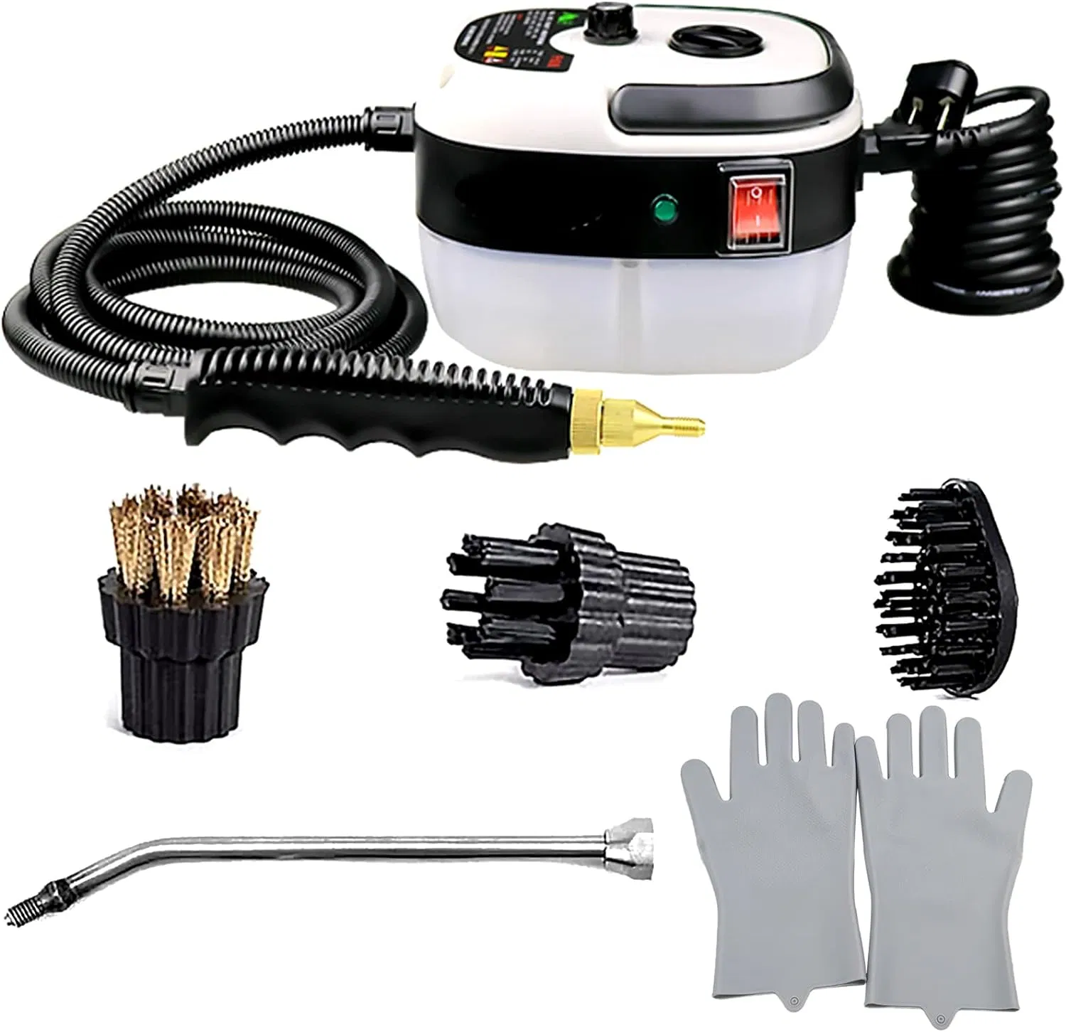 Multifunctional High Pressure Steam Cleaner 1500W Commercial Car Cleaning Machine Air Conditioning Home Kitchen Hood Cleaner