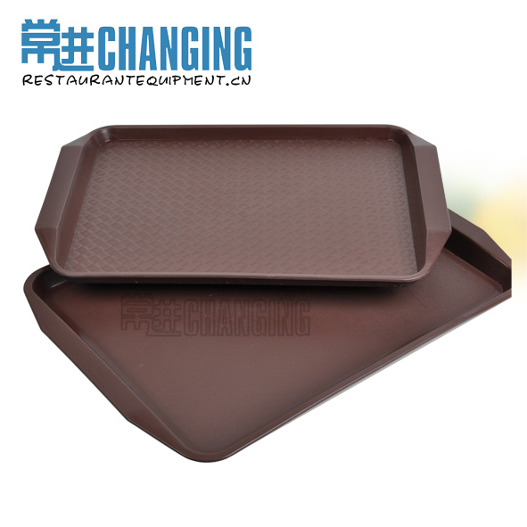 Changing Kitchen Plastic Food Container Pans PC Round Serving Tray