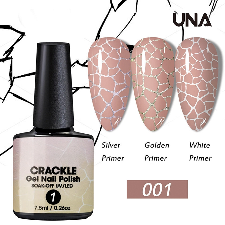 2025 Cross-Border Hot Selling Item Crack Adhesive Marbling Burst Suit Wholesale Nail Gel Polish