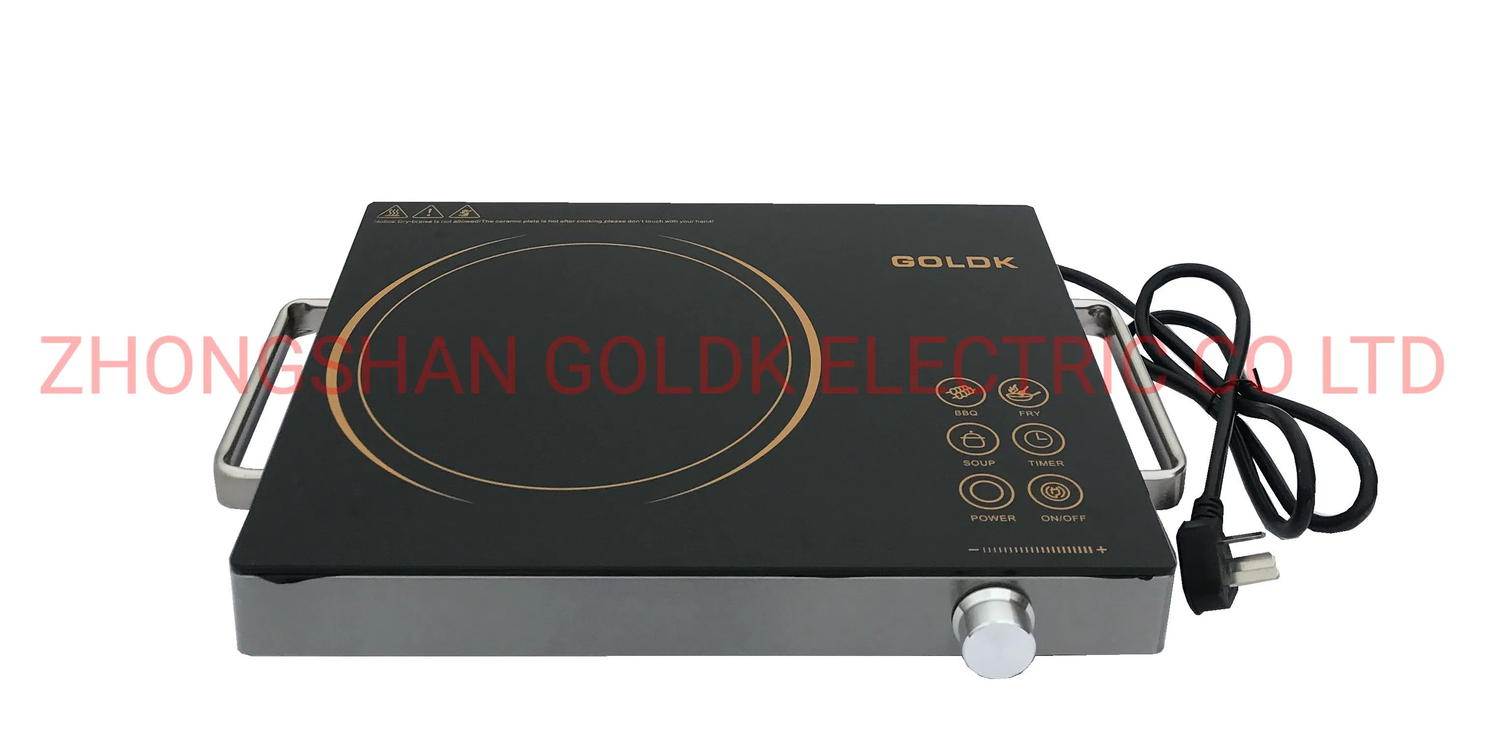 Goldk IC-002 Premium Quality Single Burner Electric Infrared Ceramic Cooker