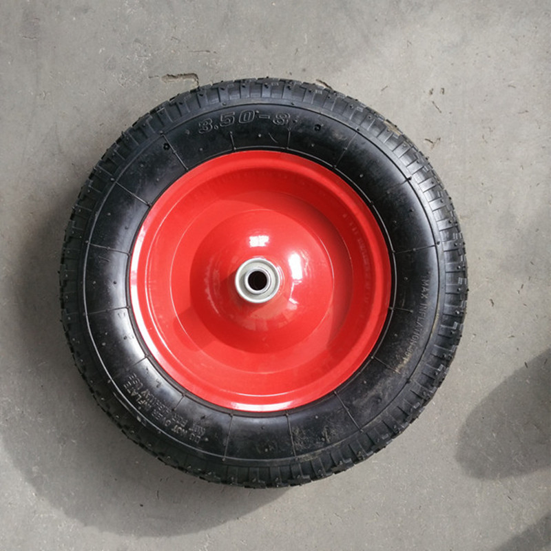 4.00-8 Wheelbarrow Tyre Pneumatic Rubber Wheel