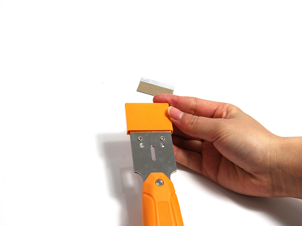 Hautine Plastic Razor Cleaning Scraper with 40X19mm Metal Blades 45X165mm