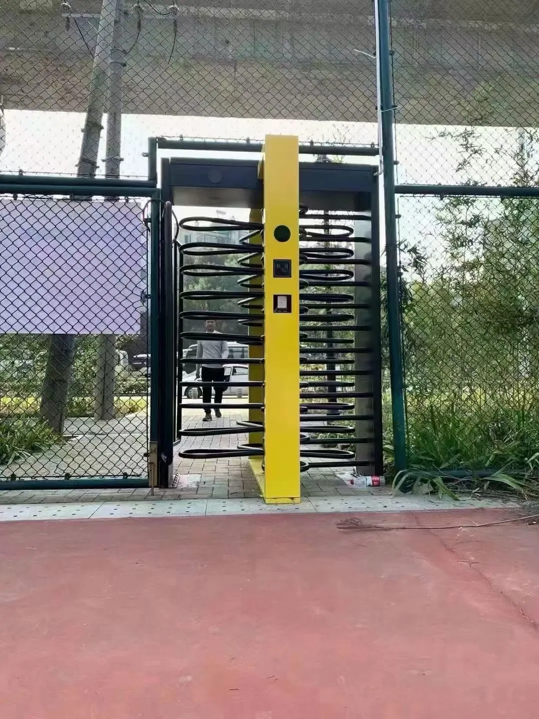 CE Certificated Fence Full Height Turnstile Entrance Gate for Stadium