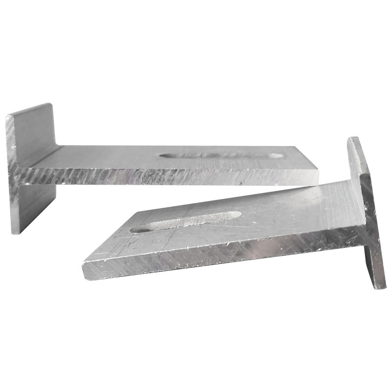 Aluminium T Angle Stone Wall Cladding Extrusion Marble Anchor Granite Anchor