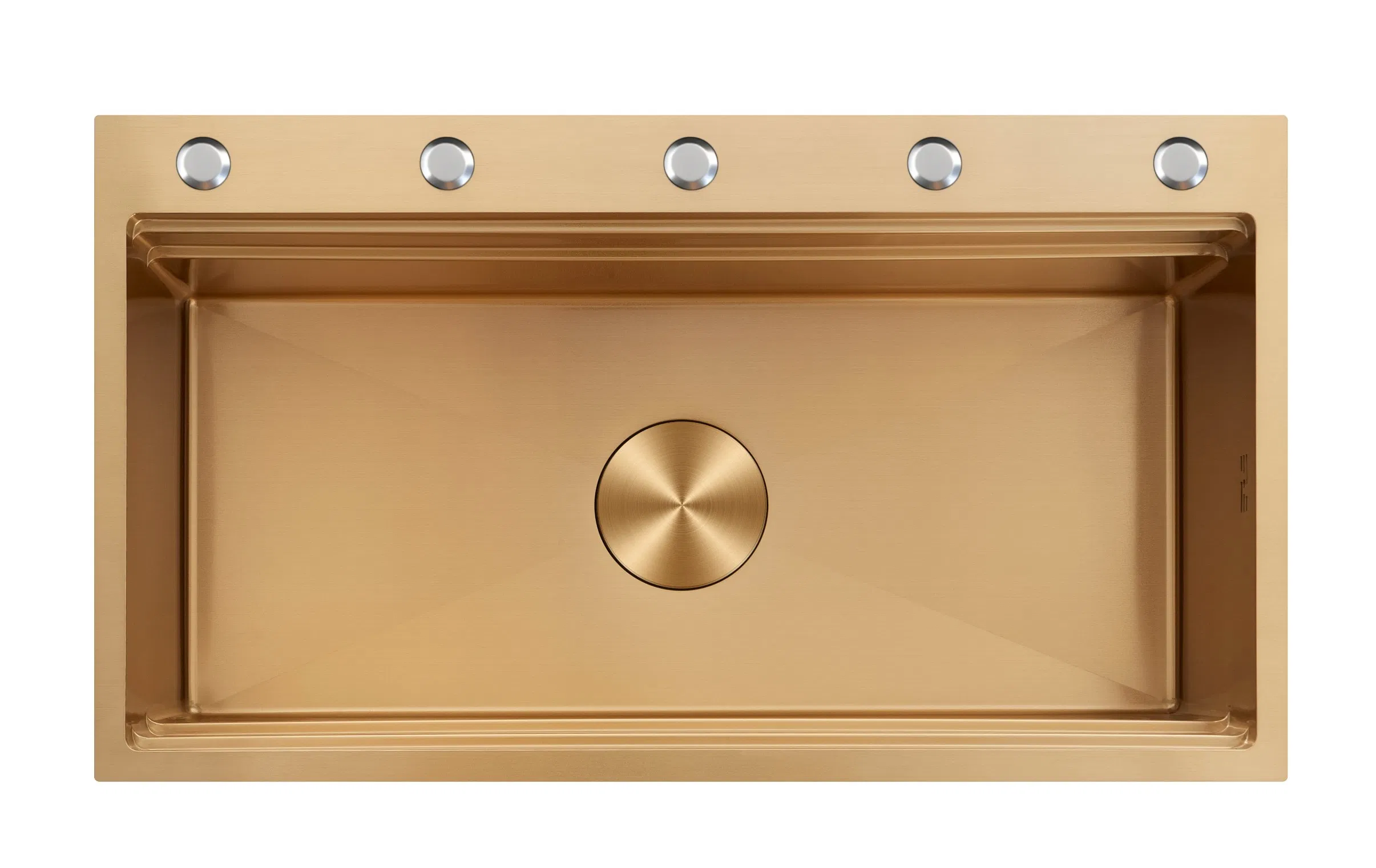 Advanced 304 Stainless Steel Smart Kitchen Sink Handcrafted with Digital Faucet and Glass Washer