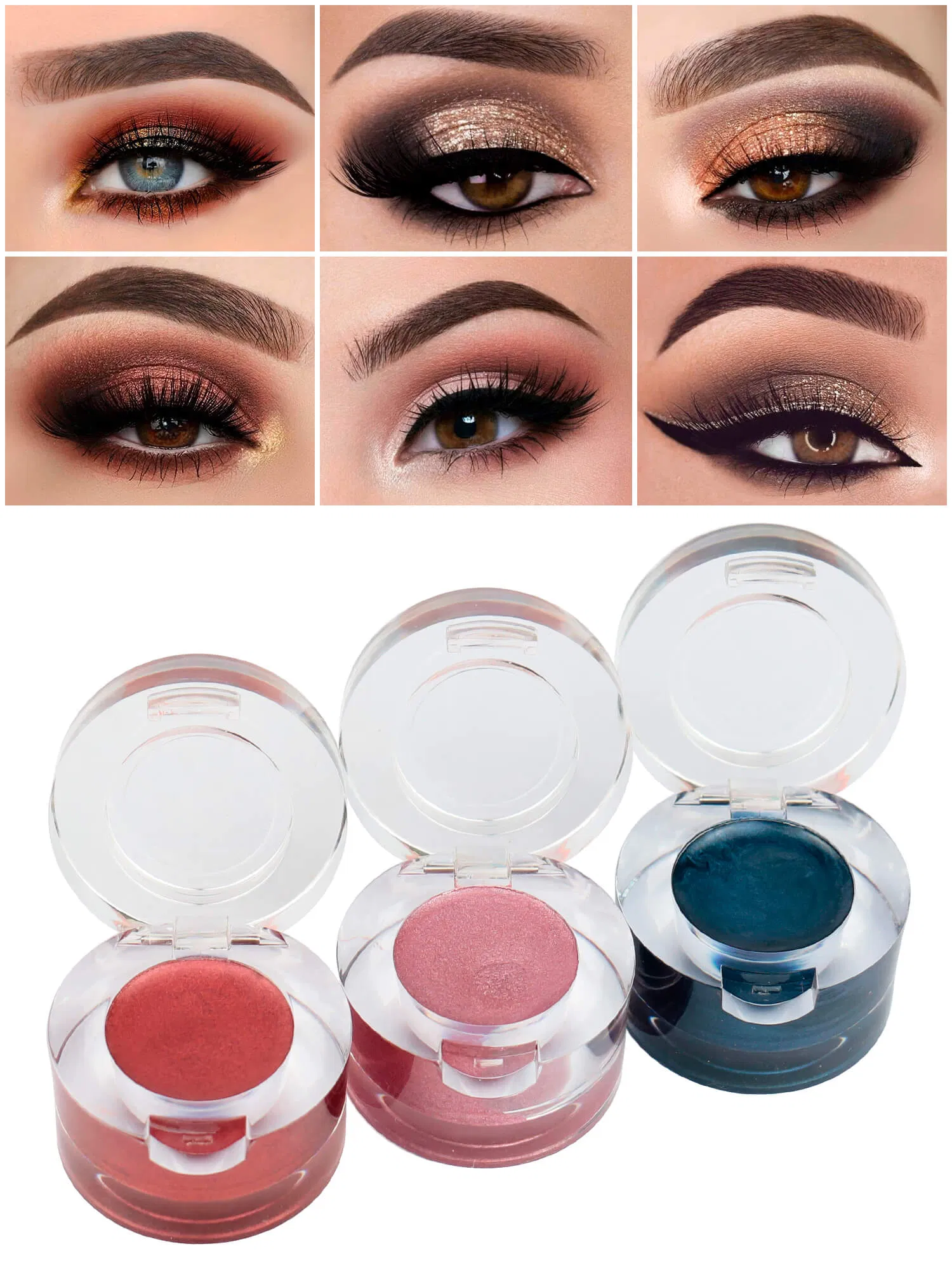 High-Quality Makeup Eyeshadow with Customer-Approved Logo