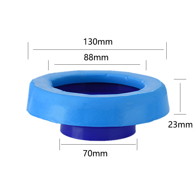 Toilet Bowl Rubber Gasket Ring with Sleeve for Brazil Market