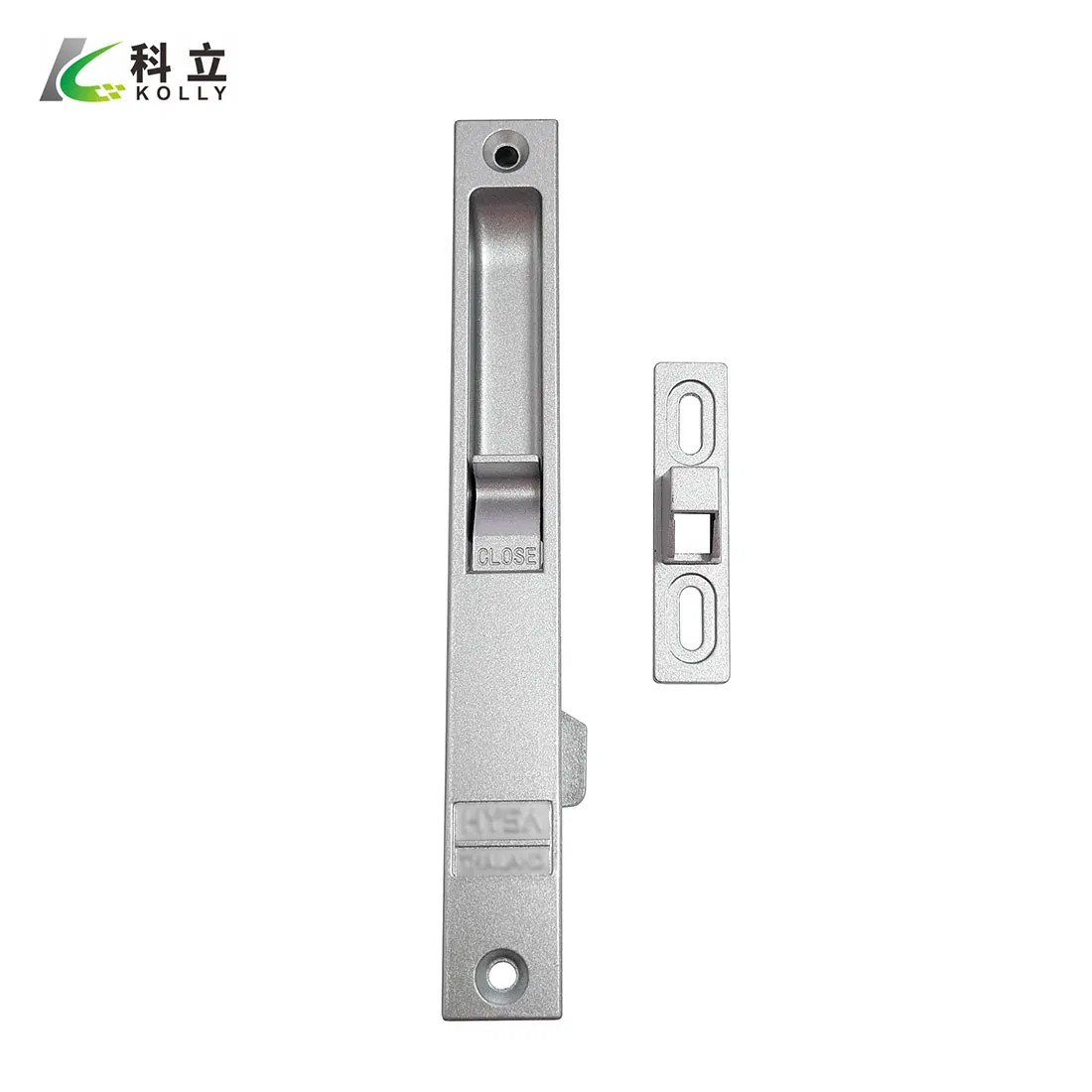 Commercial Grade Aluminum Single Hook Window Lock with Reinforced Security Mechanism Hardware