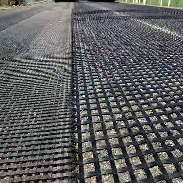 Factory Best Price Biaxial Polyester Fiberglass Geogrid with PVC Coated