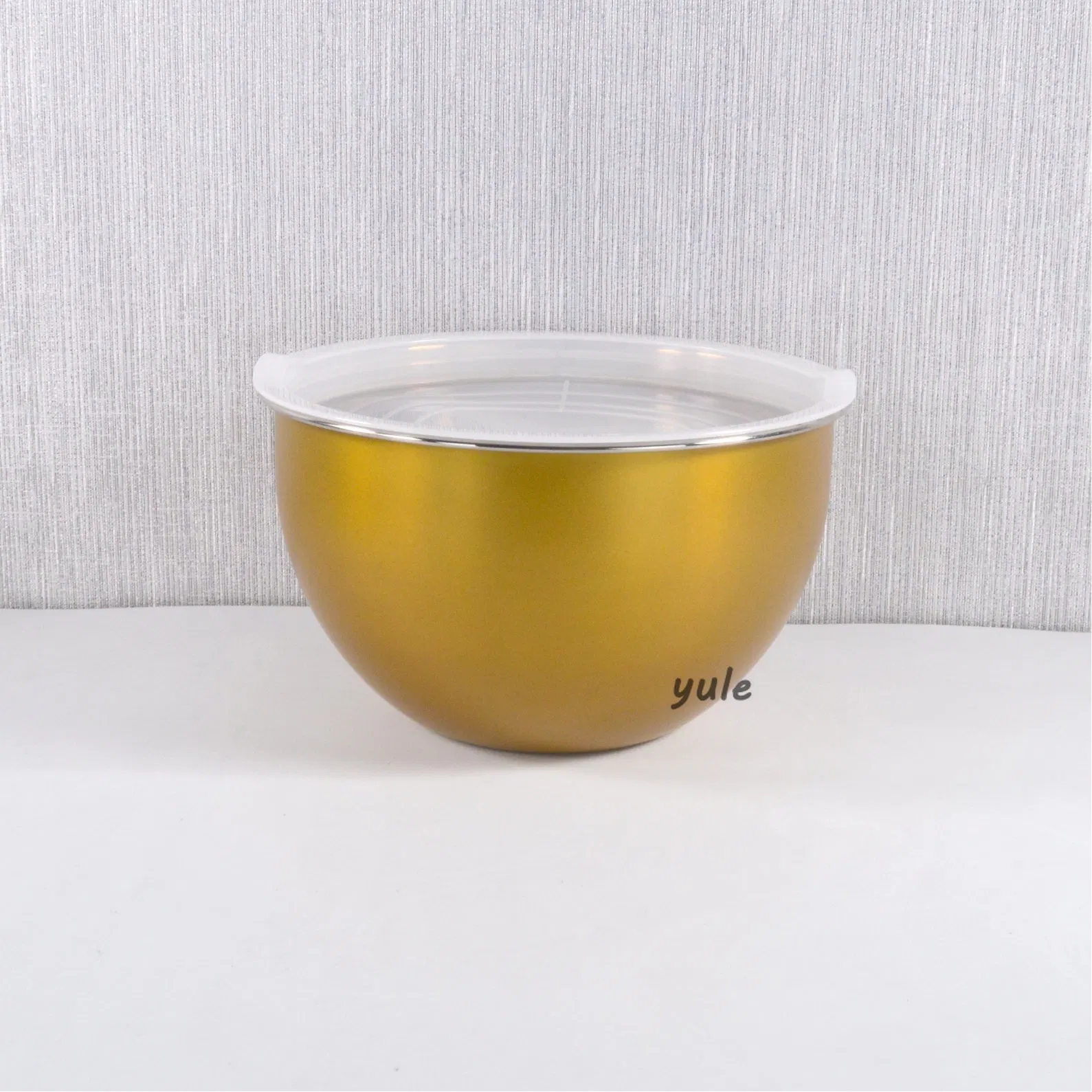 Wholesale Golden Sustainable Mixing Bowl 304 201 Stainless Steel Salad Bowl Whisking Bowl