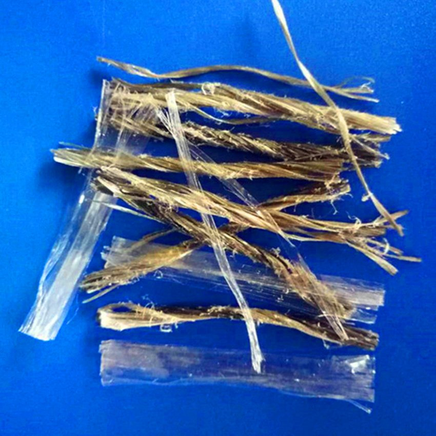 Concrete Admixture Macrofiber Twist Polypropylene Fibre for Anti Crack