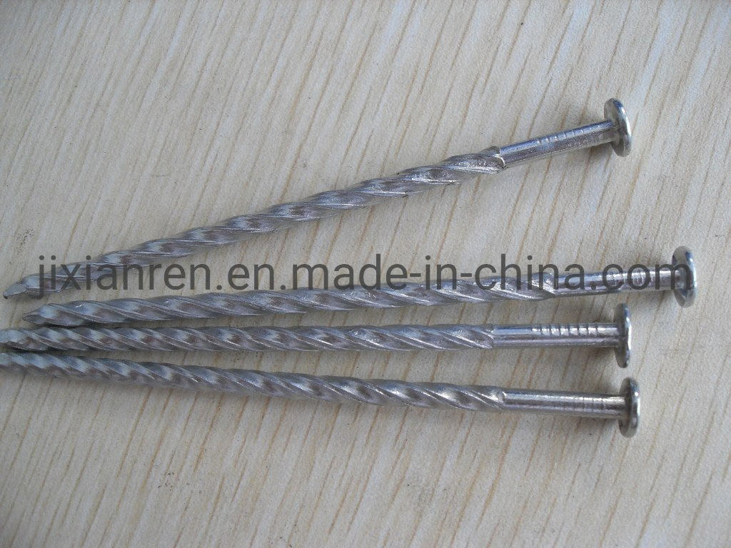 Galvanized Common Nail with Twisted Shank
