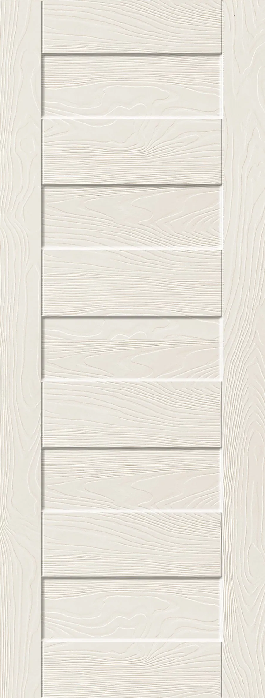 6 Panel Finished Interior Internal White Painted Door Skin