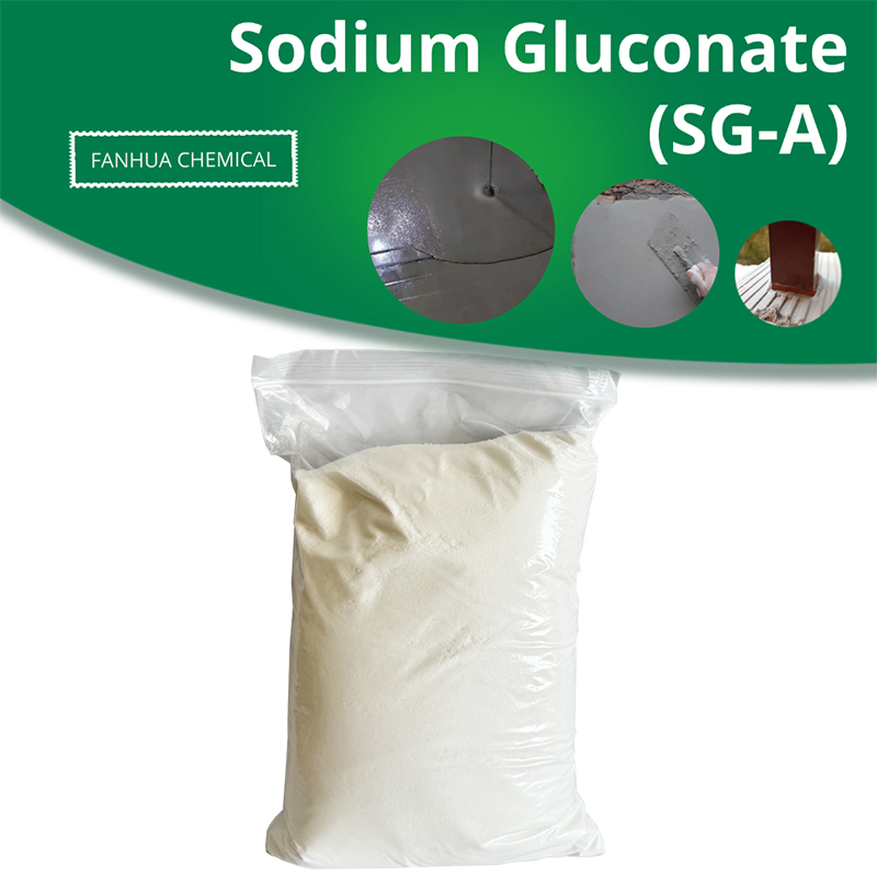 Slump-Retaining Sodium Gluconate for Concrete Additives