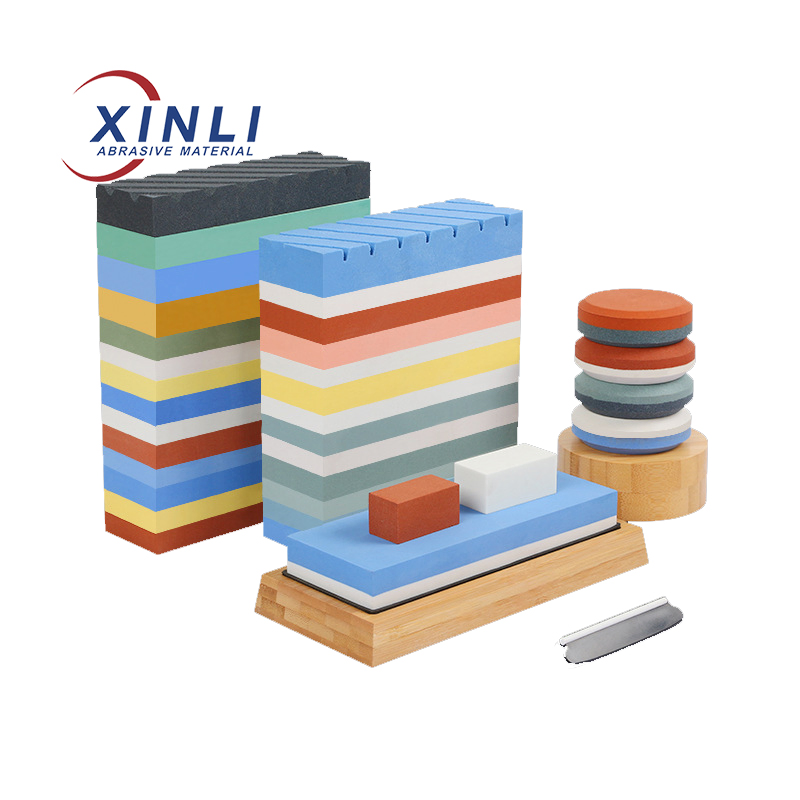 White Corundum Double-Sided Whetstone Fine Grinding Oil Stone Kitchen Home Set Whetstone