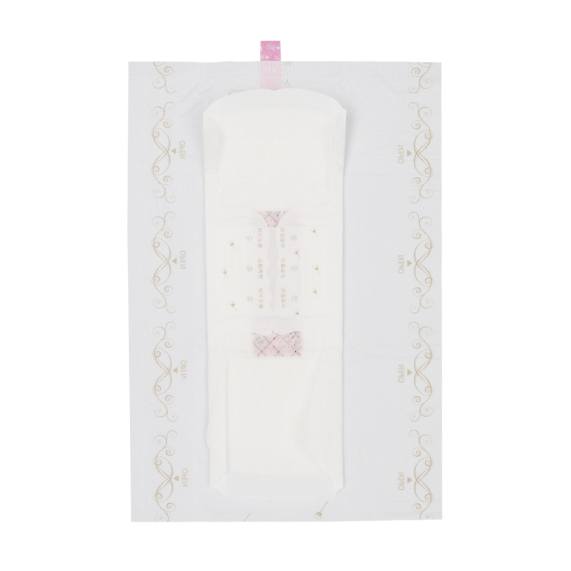 Breathable and Practical Non Irritating Sanitary Napkin Pad with Wing
