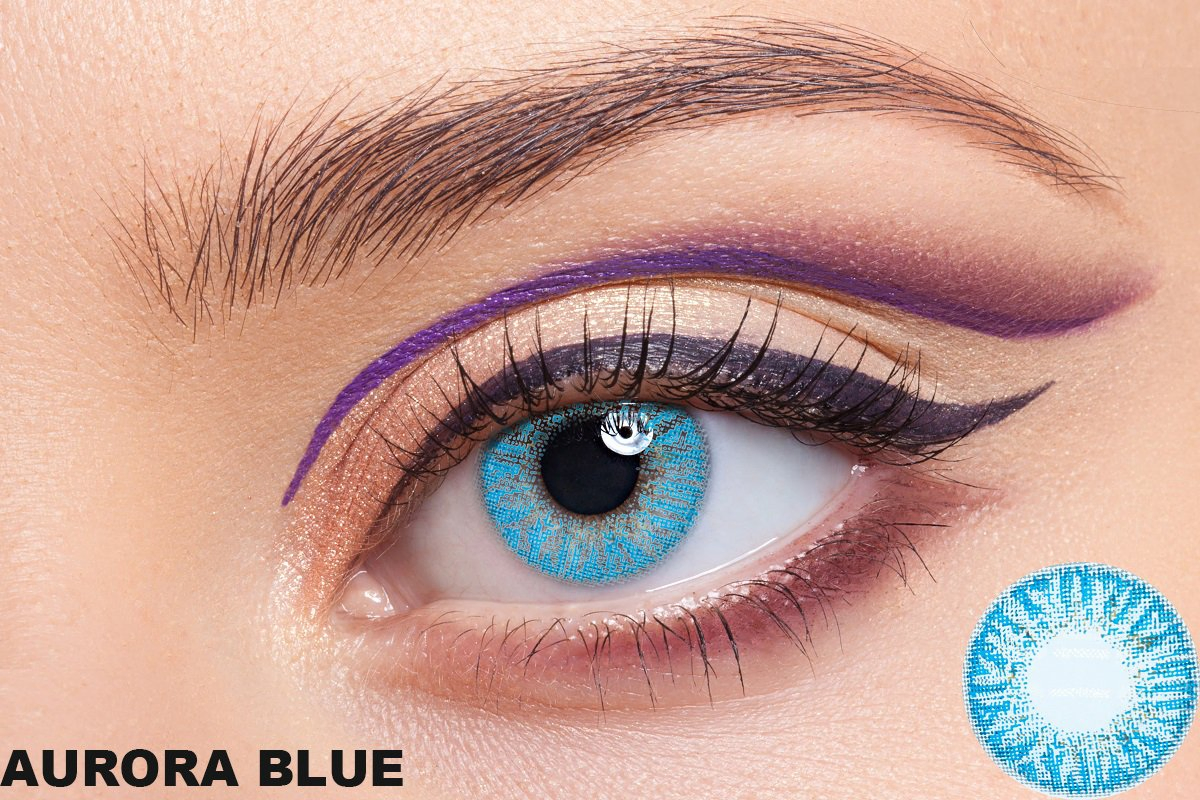 Can OEM Customized Logo Packaging Monthly Use Colored Eye Contact Lenses