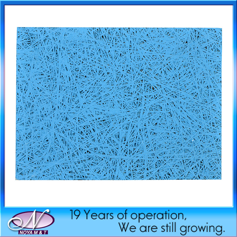 Colorful Installation Acoustic Fiber Wood Wool Cement Boards for Ceiling
