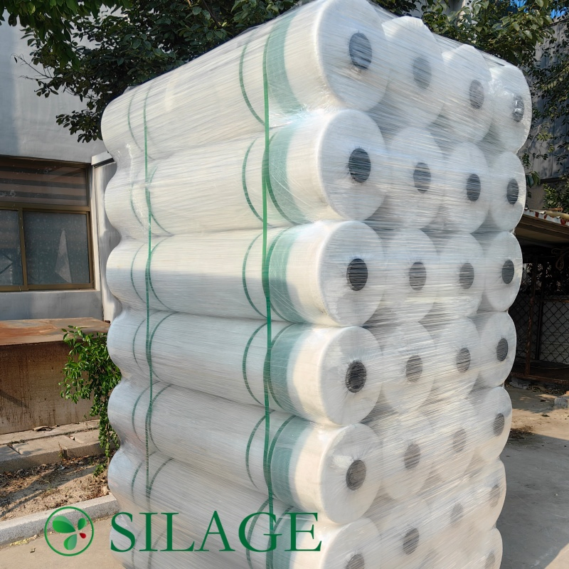 1.23*3000m Quality White Color Bale Wrap Net for Canada