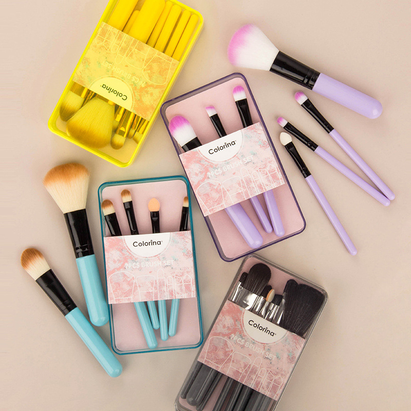 Beauty Makeup Box 7-Piece Makeup Brush Tool Eye Shadow Brush Directly Sells