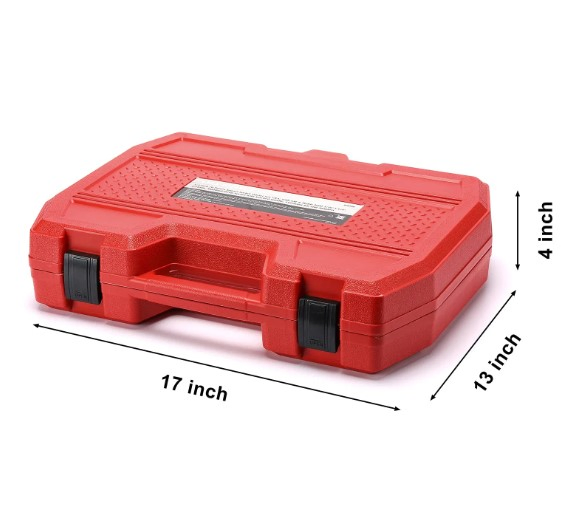 Набор ударных головок 1/2 дюйма, 70 предметов, SAE и метрика