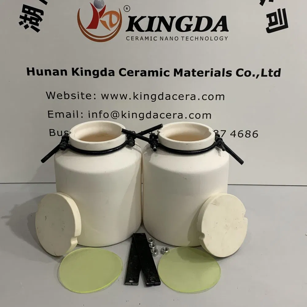 Alumina Rolling Jar for Efficient Grinding of Materials and Compounds