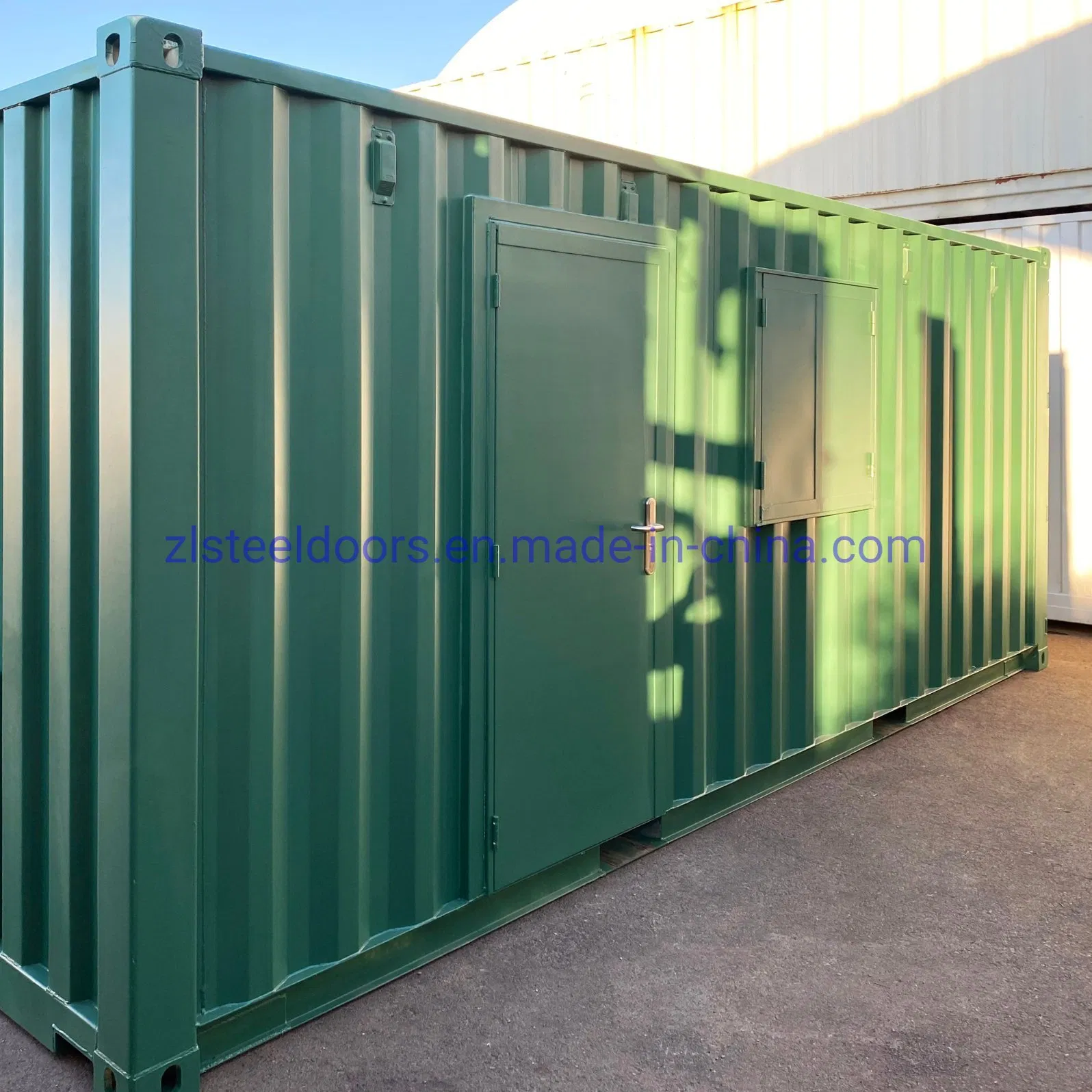 Polyurethane Foaming Heavy Steel Security Container Doors Steel Fire Doors Cheap Price