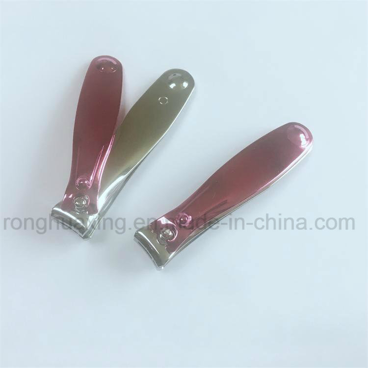 New Carbon Steel Professional Nail Clipper with Electrophoretic Handle