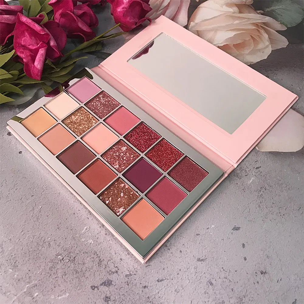 Professional 18 Color Pink Eyeshadow Palette High Quality Makeup