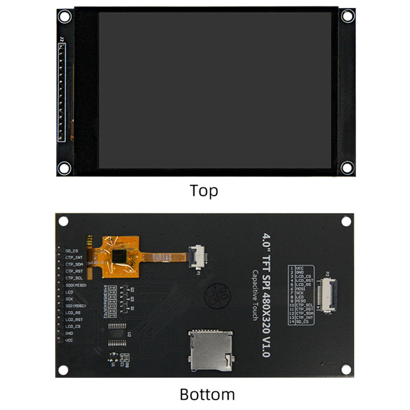 4.0inch 320X480 IPS Capacitive LCD Screen with Spi Interface and St7796 Controller