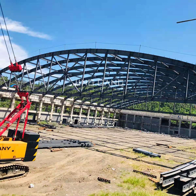 Modular Pre-Engineered Light Portal Frame Steel Garage