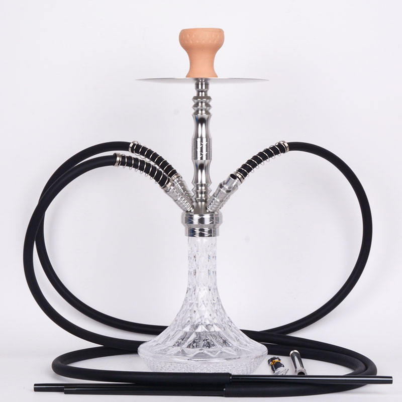Factory Customized Hot Selling German Aluminum Alloy Four-Tube Hookah