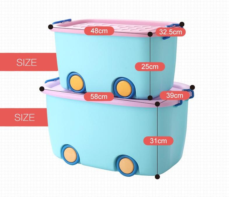 Cartoon Plastic Sorting Box for Kids