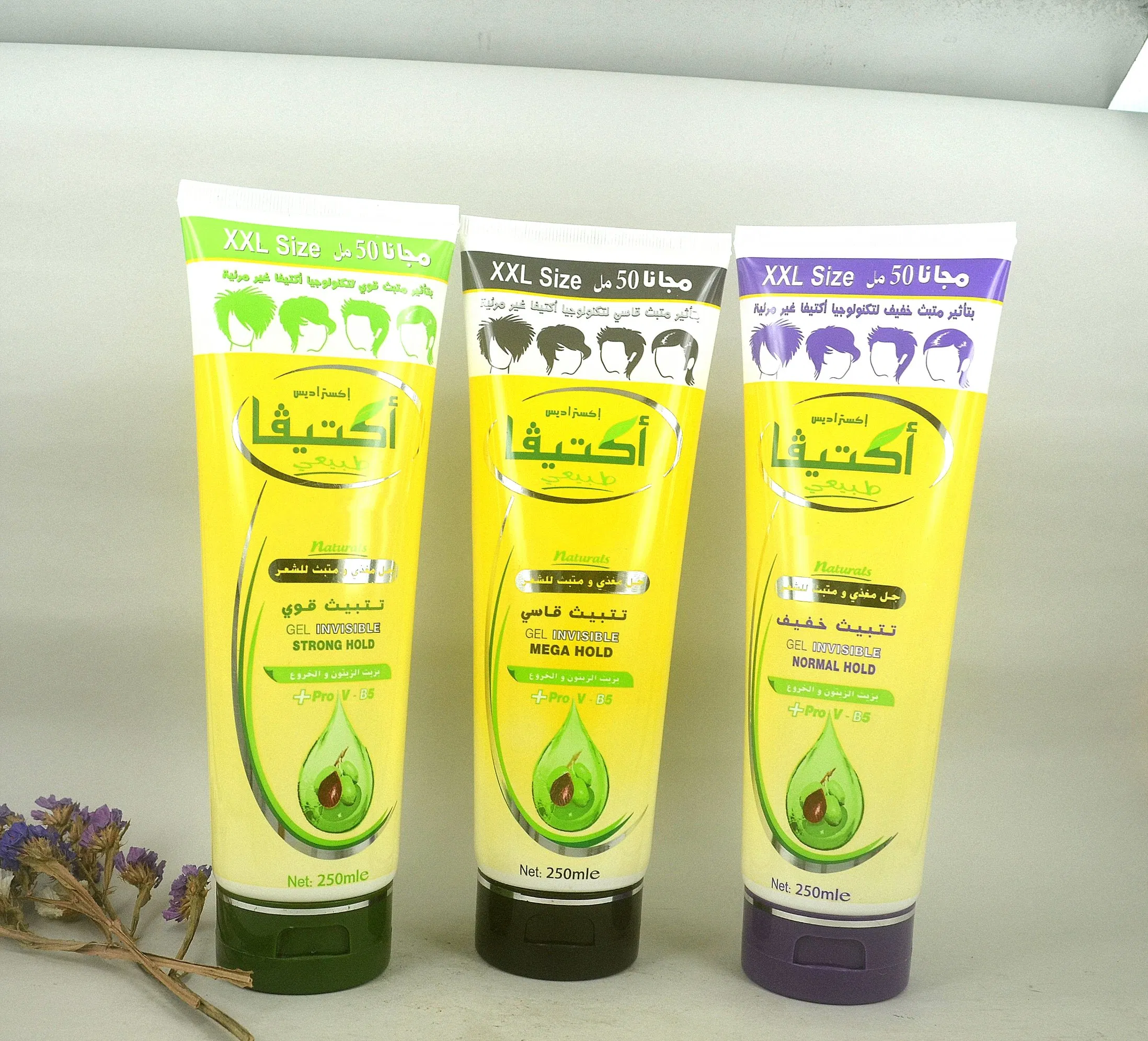 250ml Strong Moisten Hair Styling Gel Strong Hold