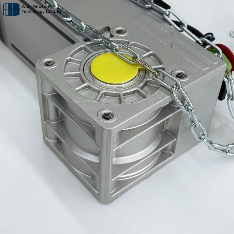 800W Manual Zipper Device Stable Side Mount Industrial Door Motor for Warehouse Use